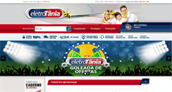 Desktop Screenshot of eletrotania.com.br